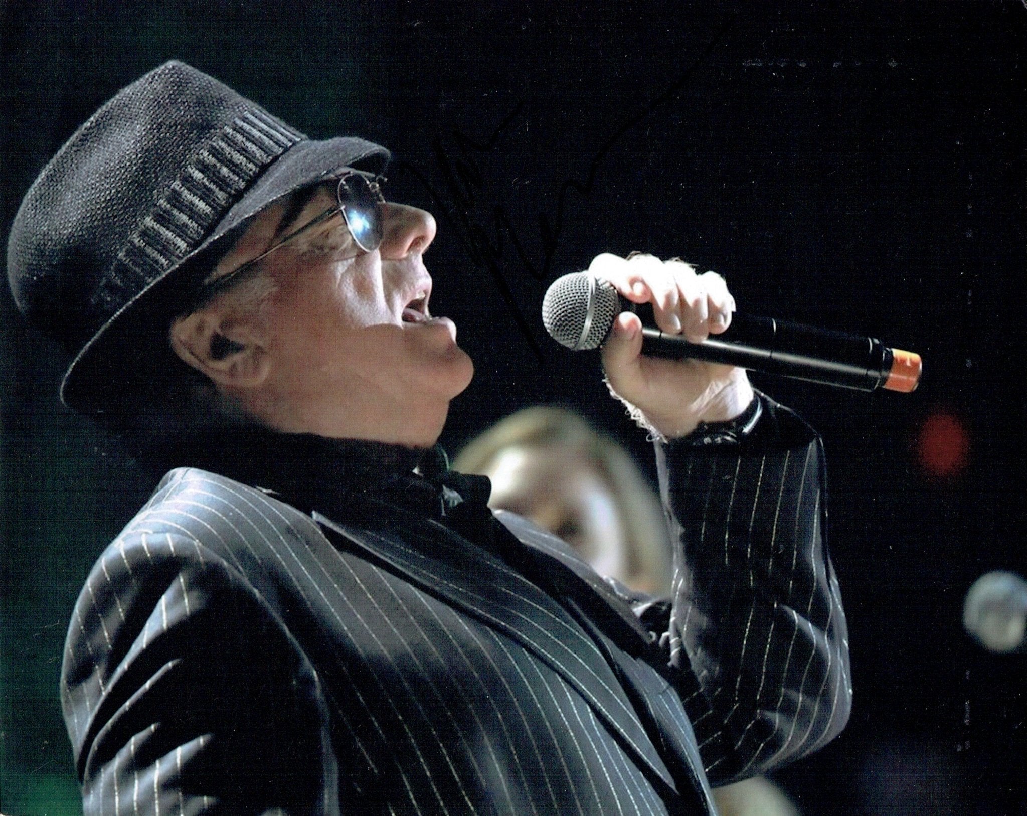 Van Morrison Signed Photo Display - Memorabilia Framers Shop